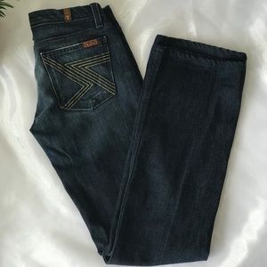 7 For All Mankind Flint Jeans ( Dark Wash )